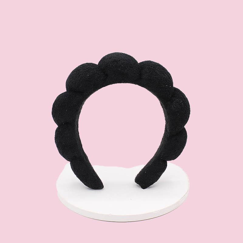Terry Cloth Sponge Twist Headband
