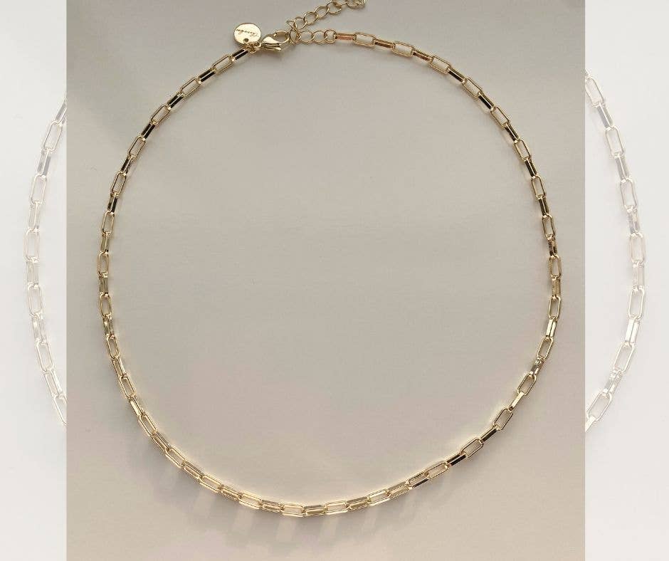 Islander Paperclip Chain - Threader Chain Layer with Charms 