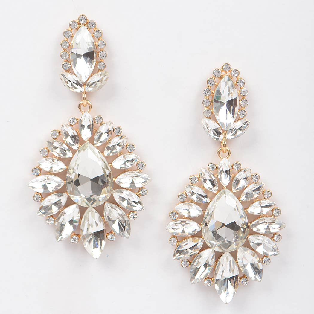 3AM BY H&D ACCESSORIES - Rhinestone Dangle Earring