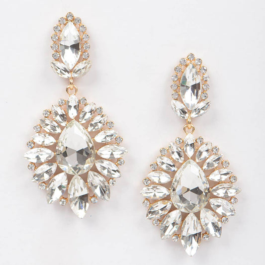 3AM BY H&D ACCESSORIES - Rhinestone Dangle Earring