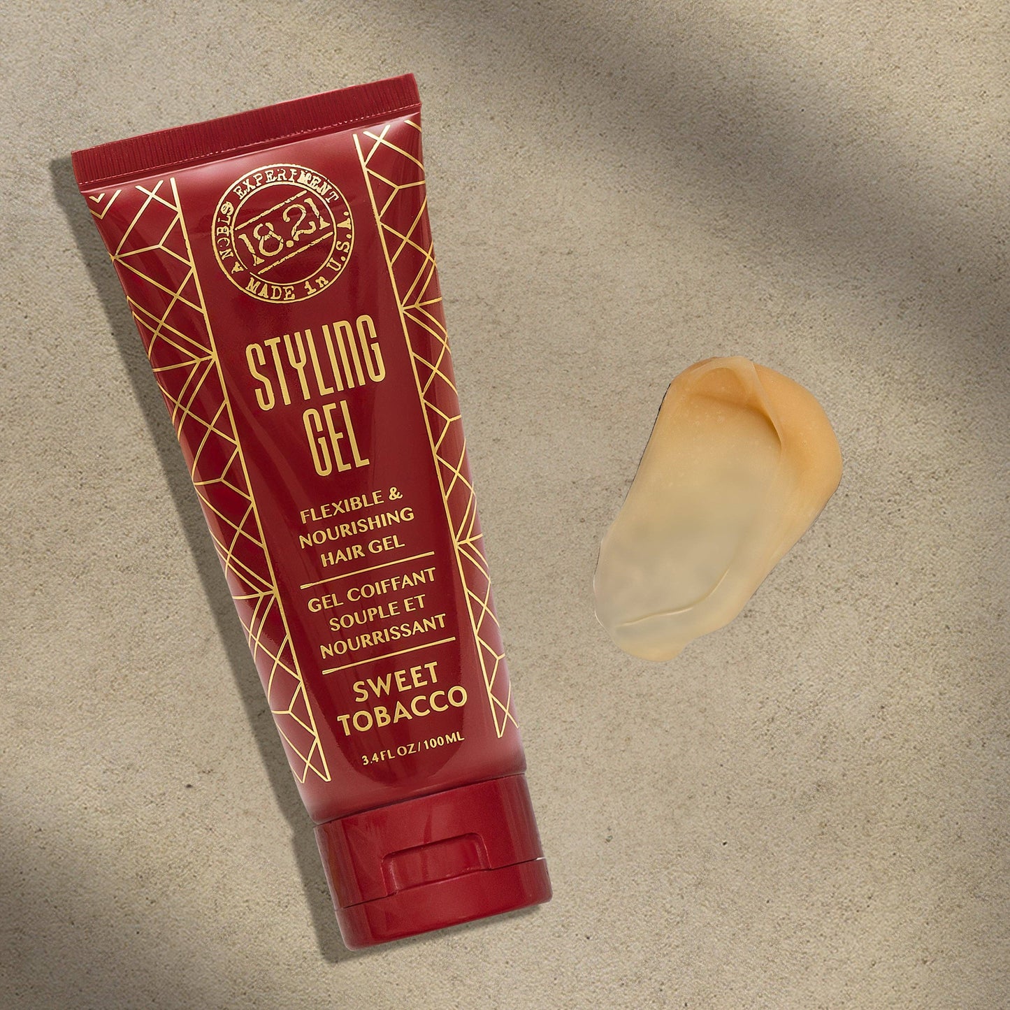 18.21 Man Made - Hair Styling Gel - Sweet Tobacco