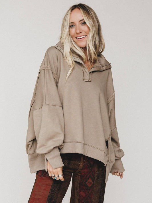 Three Bird Nest - Stay Soft Top - Brown