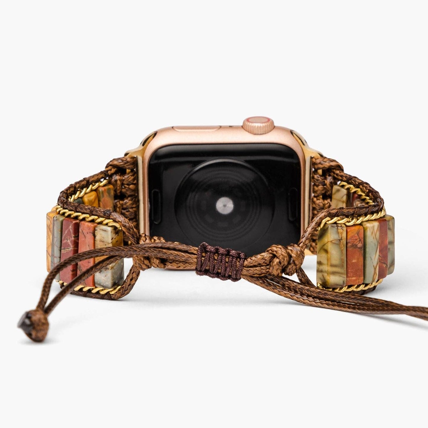 Cape Diablo - Delicate Picasso Jasper Apple Watch Strap