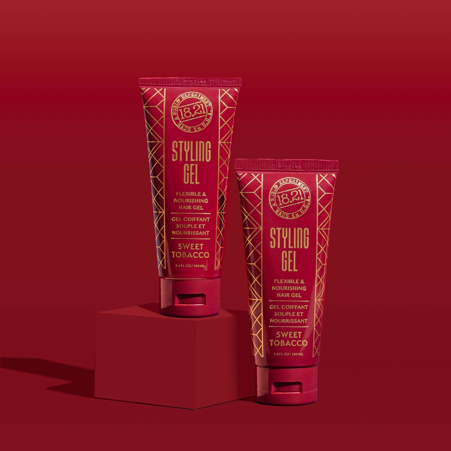 18.21 Man Made - Hair Styling Gel - Sweet Tobacco