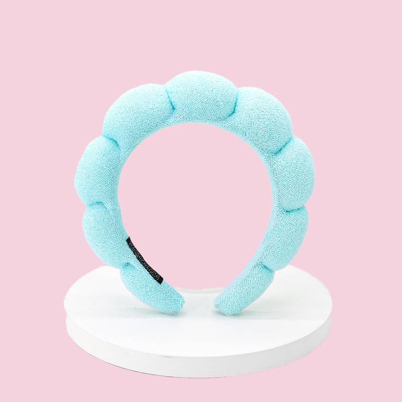 Terry Cloth Sponge Twist Headband