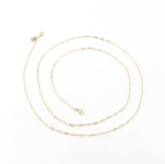 Mini Paperclip Halo Chain