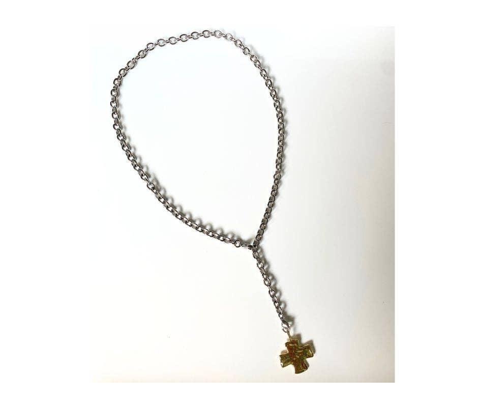 Gallery Double Clasp Necklace