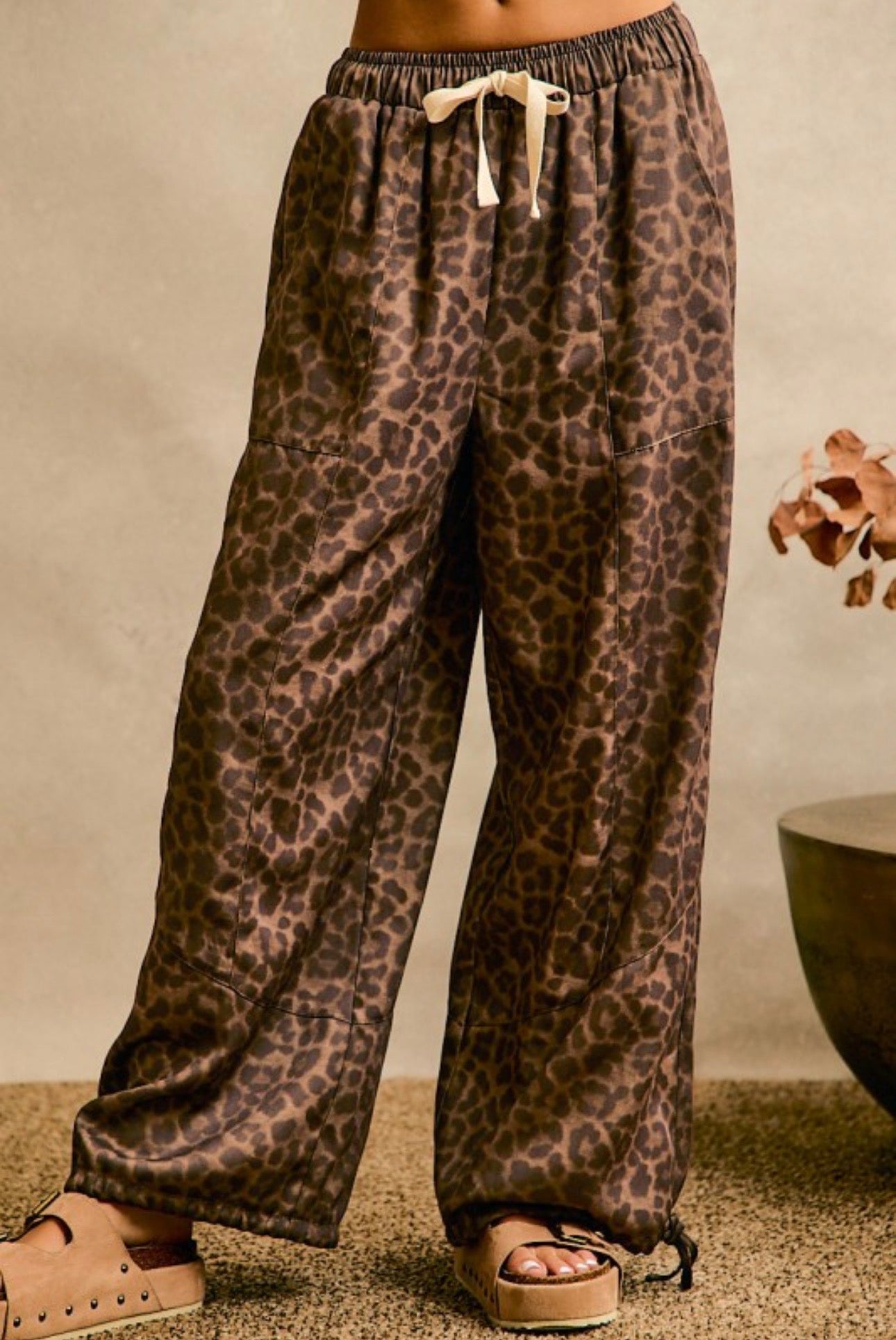 Leopard balloon pant