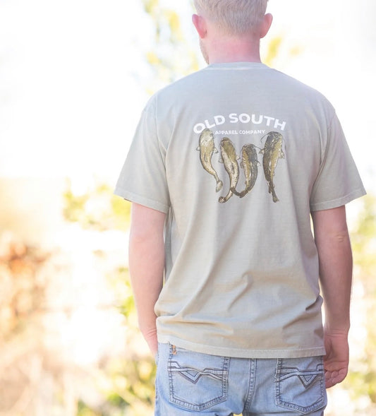 OLD SOUTH FLAT HEAD CATFISH TSHIRT
