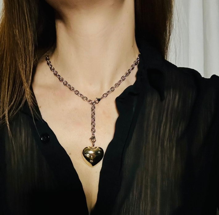 Gallery Double Clasp Necklace
