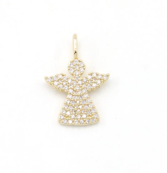 Mini Guardian Angel Charm