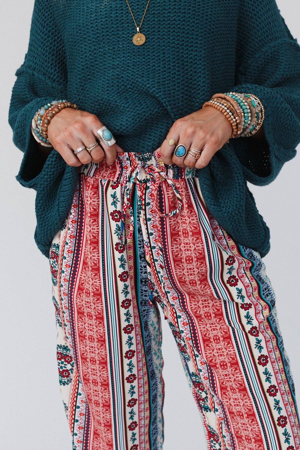 Staycation Wide Leg Drawstring Pant