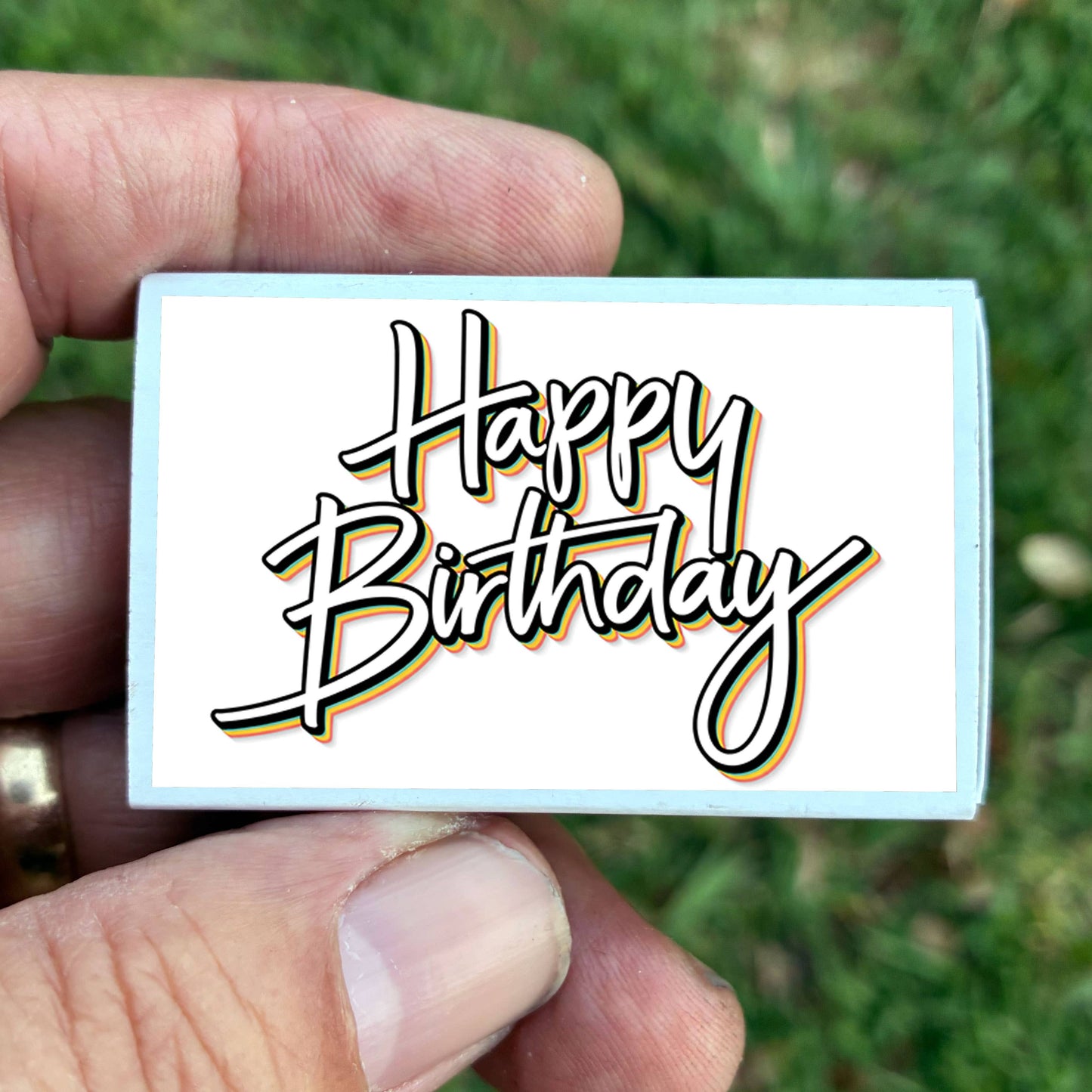 Matches • Happy Birthday • Home Decor for Candles & Incense