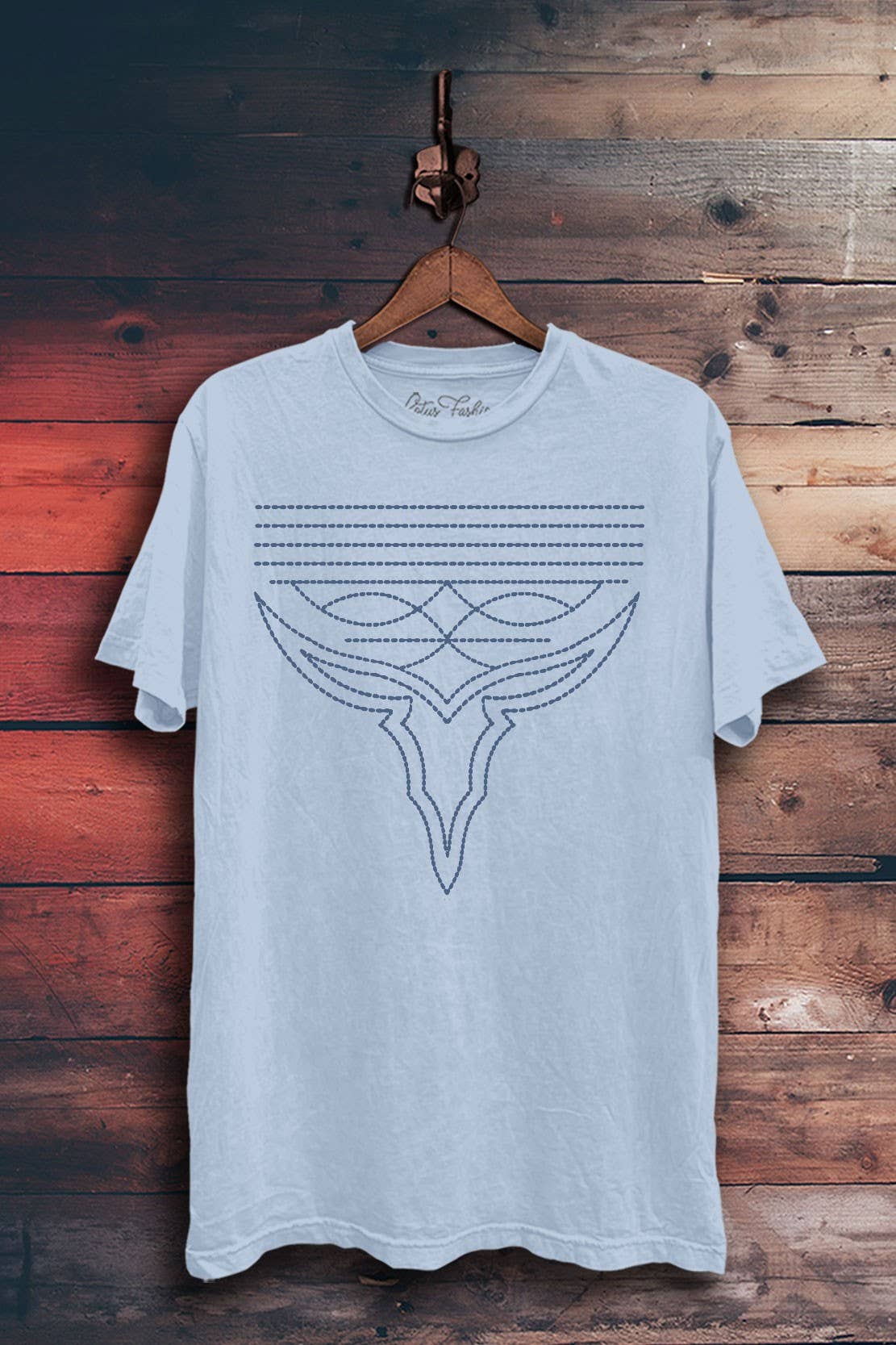 Western Boot Stitch Graphic Tee