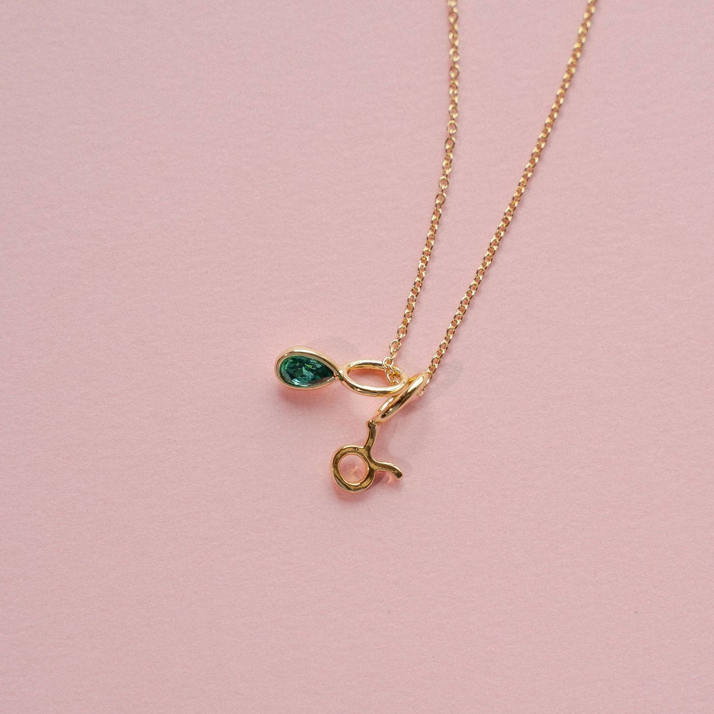 Birthstone Charms Teardrop