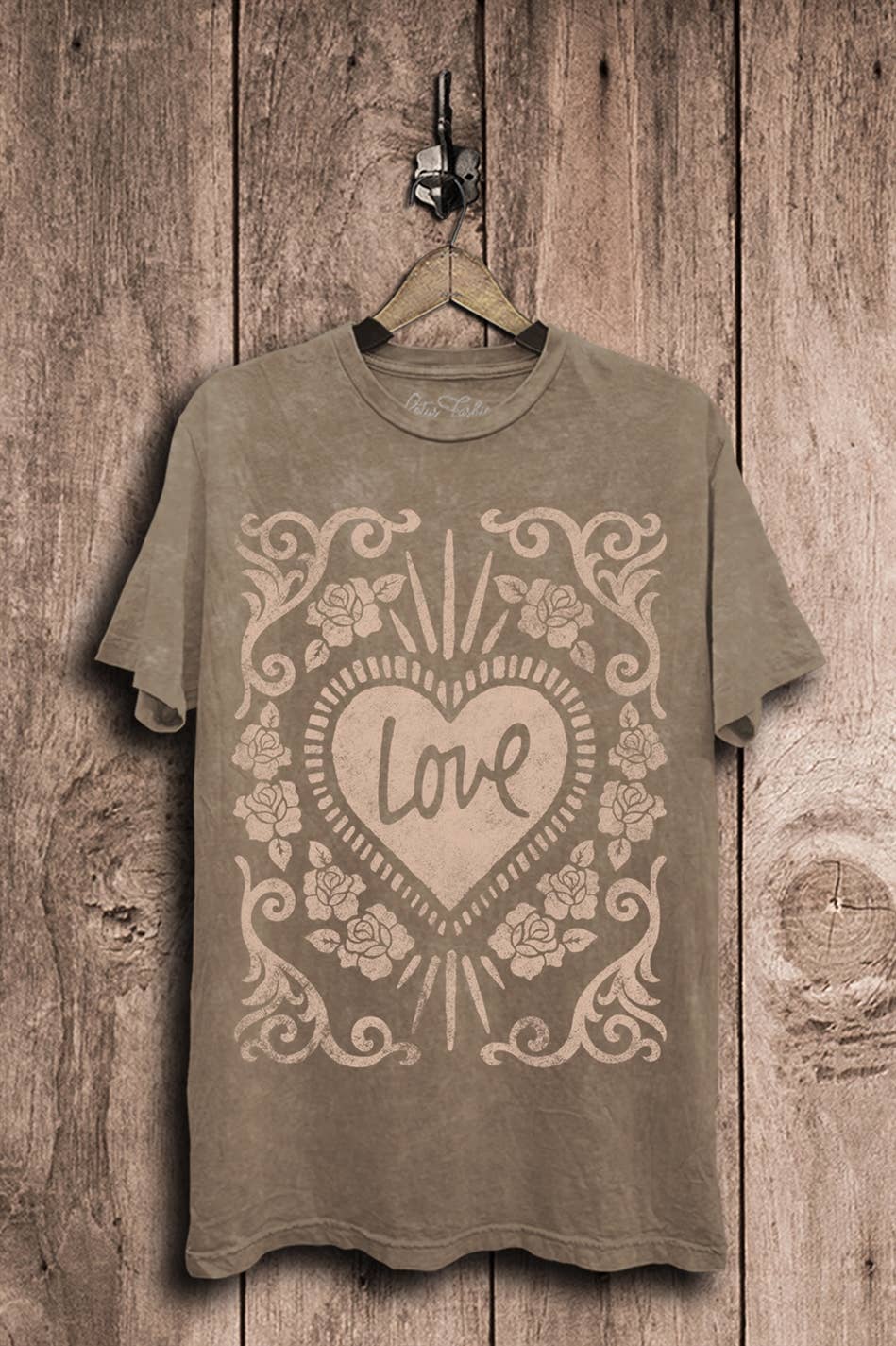 Love Floral Graphic Tee