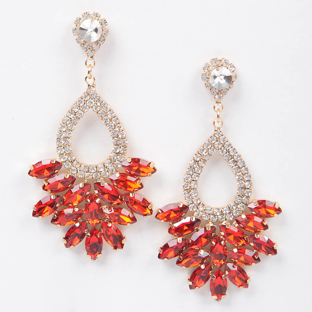 3AM BY H&D ACCESSORIES - Rhinestone Dangle Earring