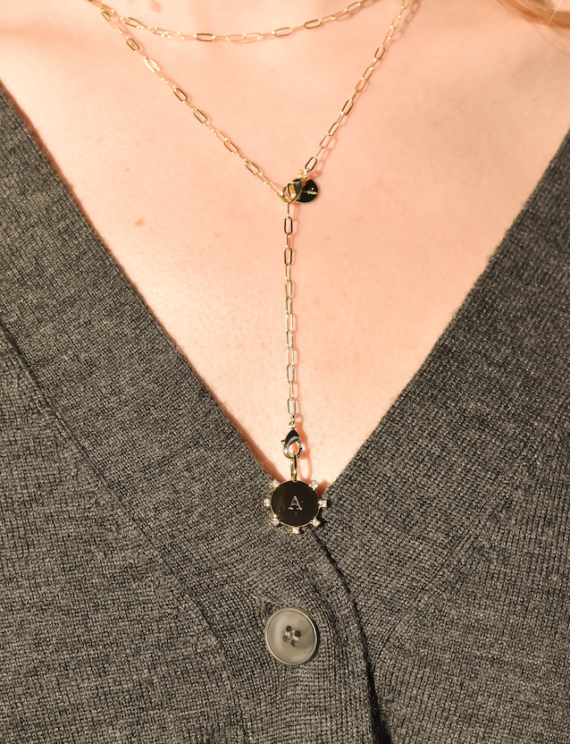 Mini Paperclip Halo Chain