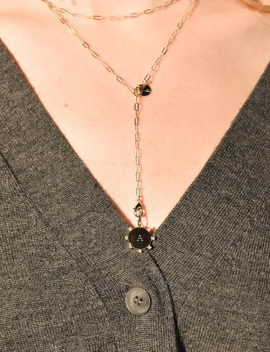 Mini Paperclip Halo Chain