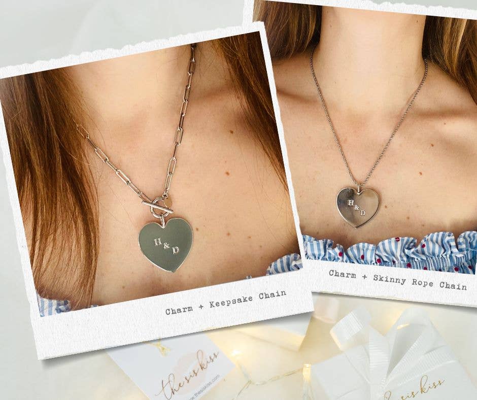 Keepsake Chain Necklace | Charm Necklace Gold & Silver