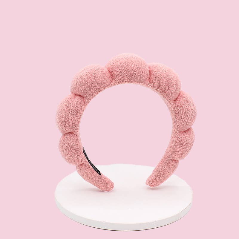 Terry Cloth Sponge Twist Headband