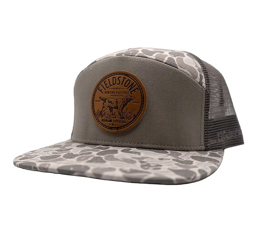 7 Panel Marsh Camo Preserve Hat