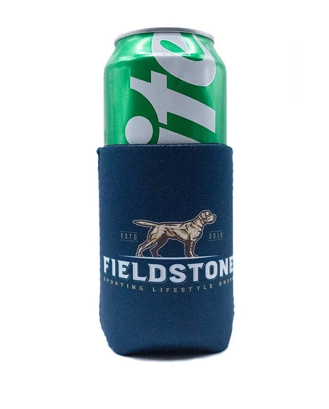 821 Navy Fieldstone Can Cooler