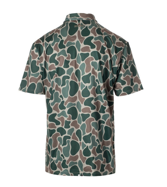 Roost Camo Polo