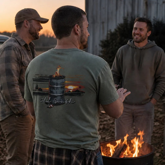 OLD SOUTH BARREL FIRE TSHIRT