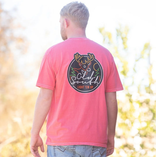 OLD SOUTH NEON DEER TSHIRT