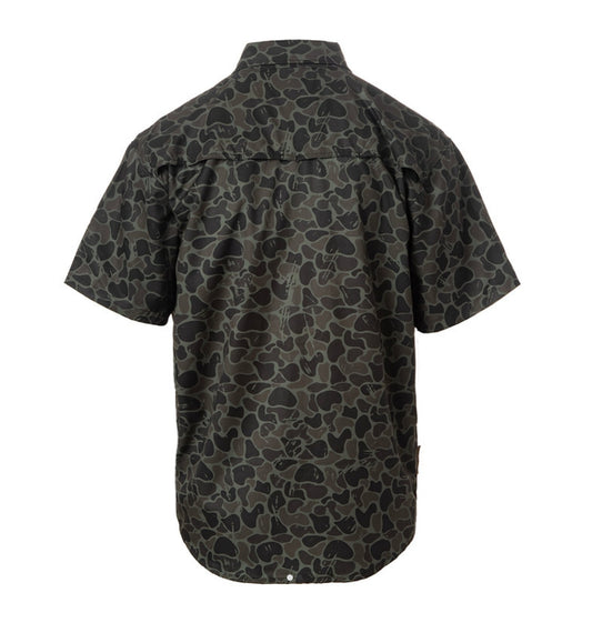 855 Nightshade Camo Button-down