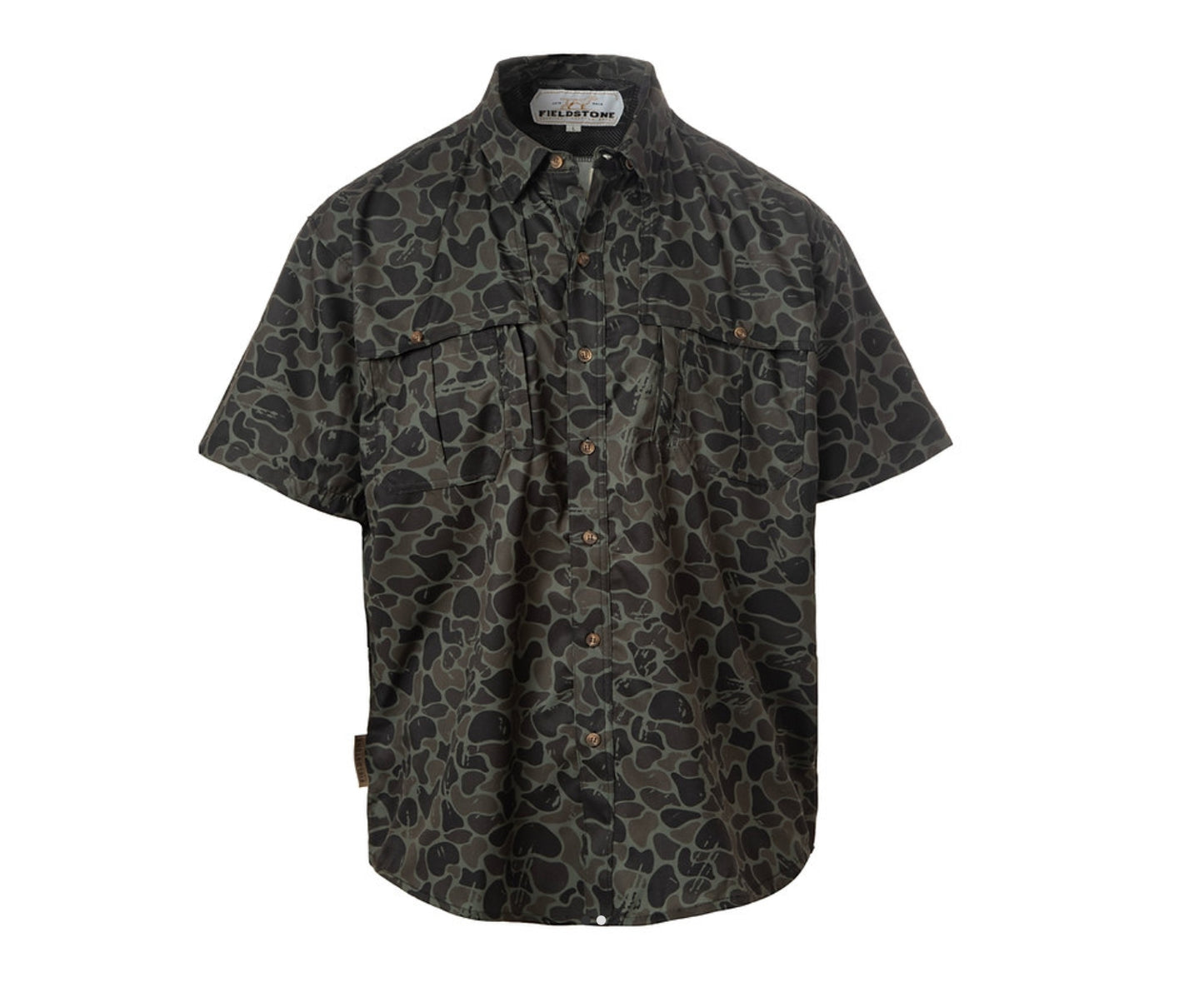 855 Nightshade Camo Button-down