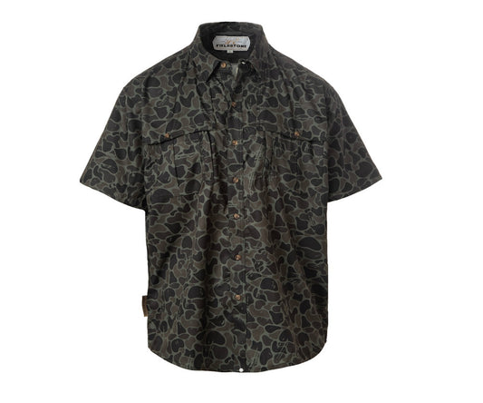855 Nightshade Camo Button-down