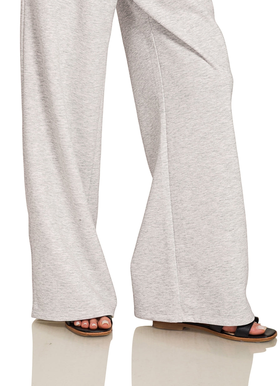 CREWNECK PULLOVER & PANTS SET - BLACK