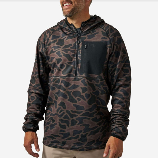 BLAZE TECH 1/4 ZIP - BENDITA CAMO