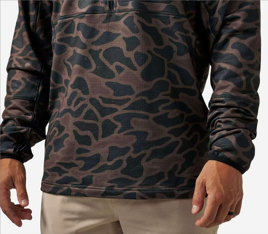 BLAZE TECH 1/4 ZIP - BENDITA CAMO
