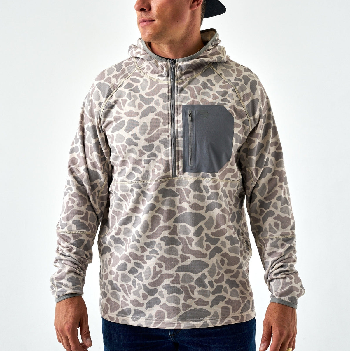 BLAZE TECH 1/4 ZIP - CLASSIC DEER CAMO