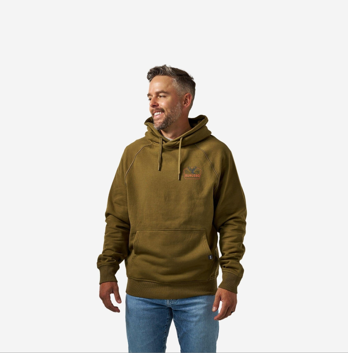 FLEECE HOODIE - HUNTER GREEN
