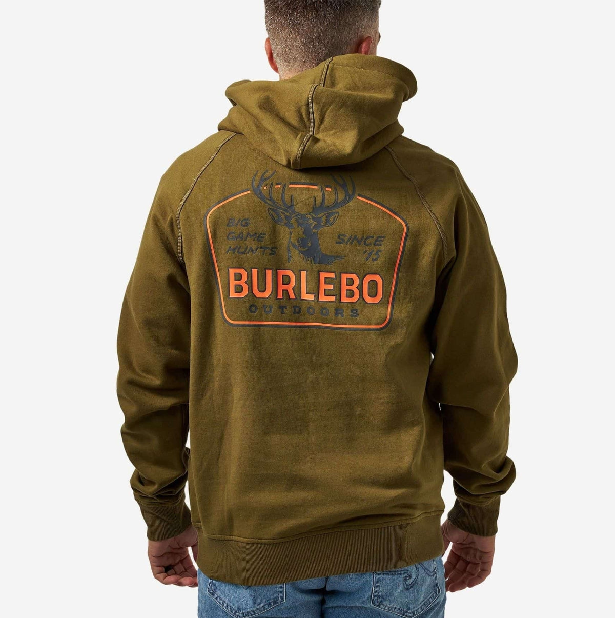 FLEECE HOODIE - HUNTER GREEN