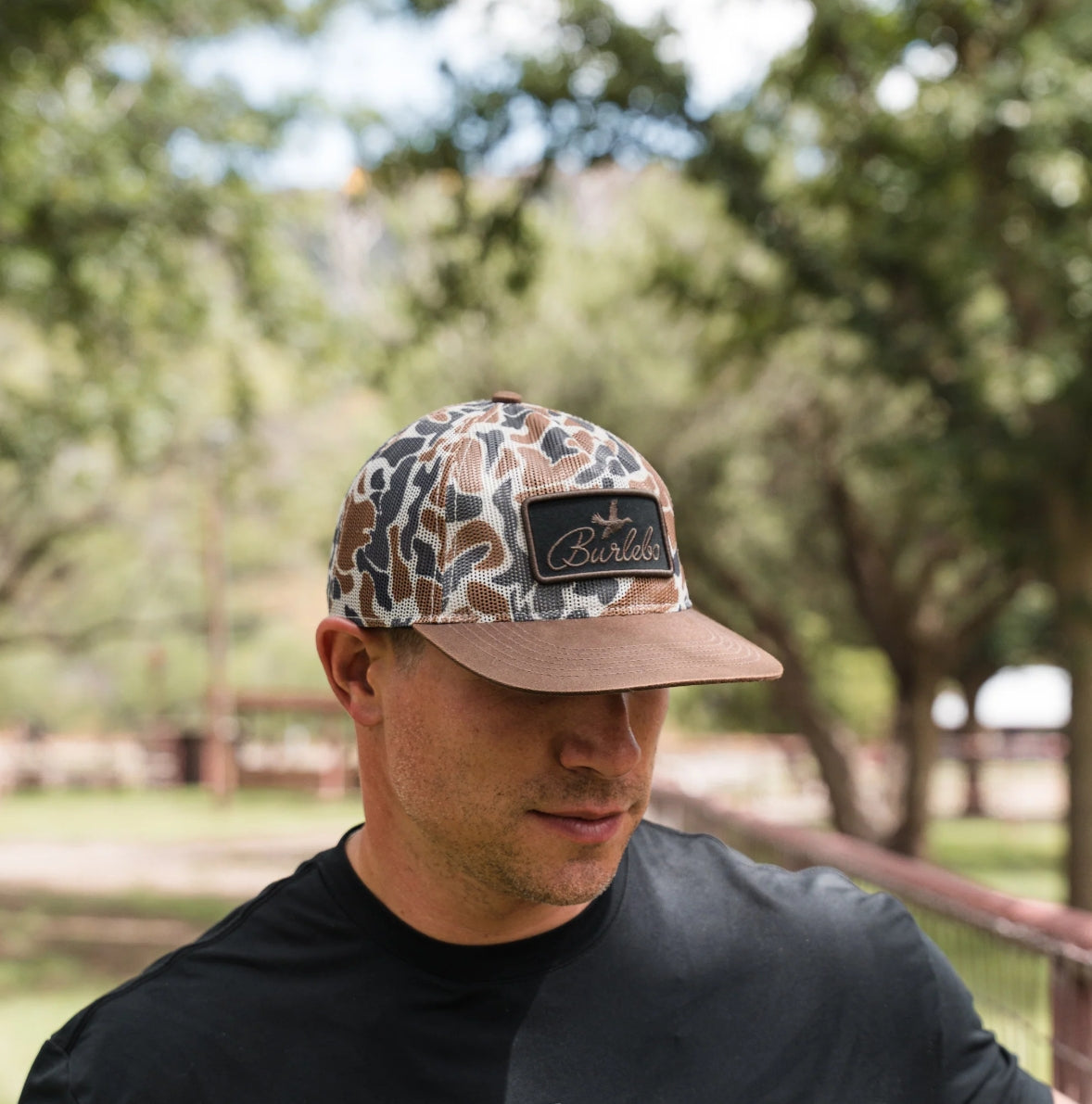 BURLEBO WOODS CAMO FULL MESH