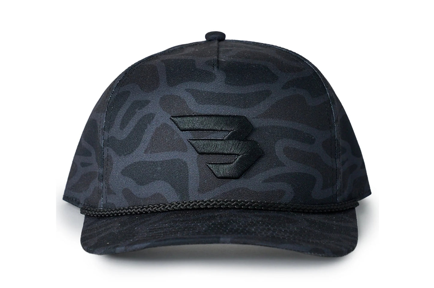 BURLEBO FLYING B CAP - BLACK CAMO