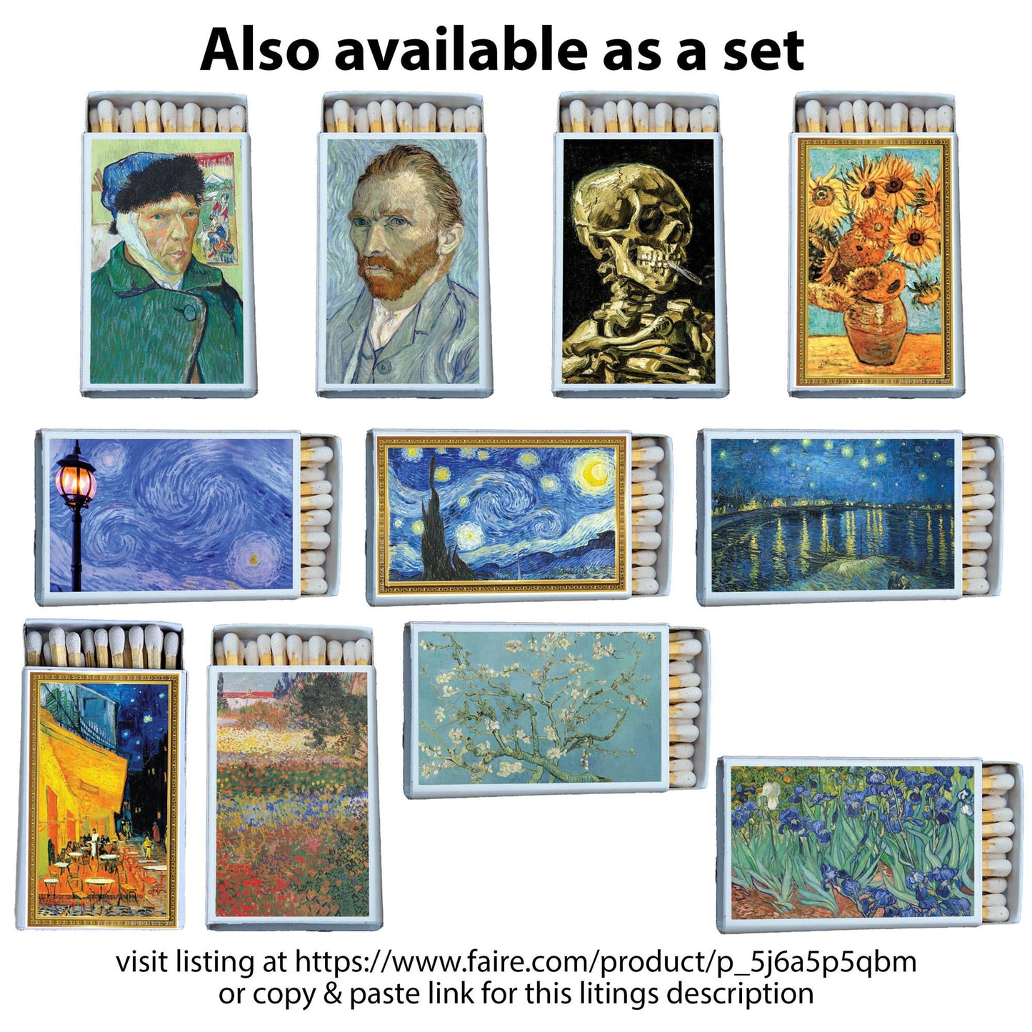 Matches • Art • Van Gogh Almond Blossom • Home Decor