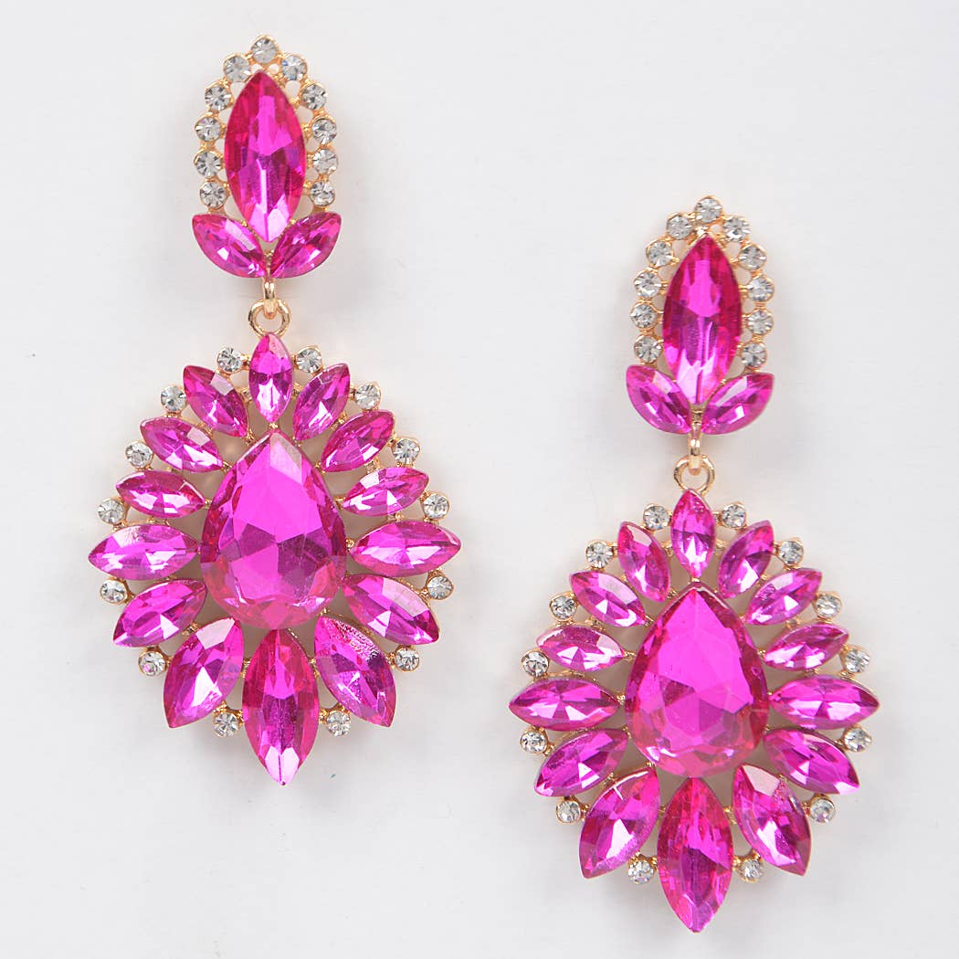 3AM BY H&D ACCESSORIES - Rhinestone Dangle Earring