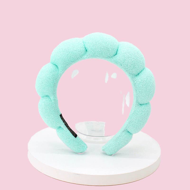 Terry Cloth Sponge Twist Headband