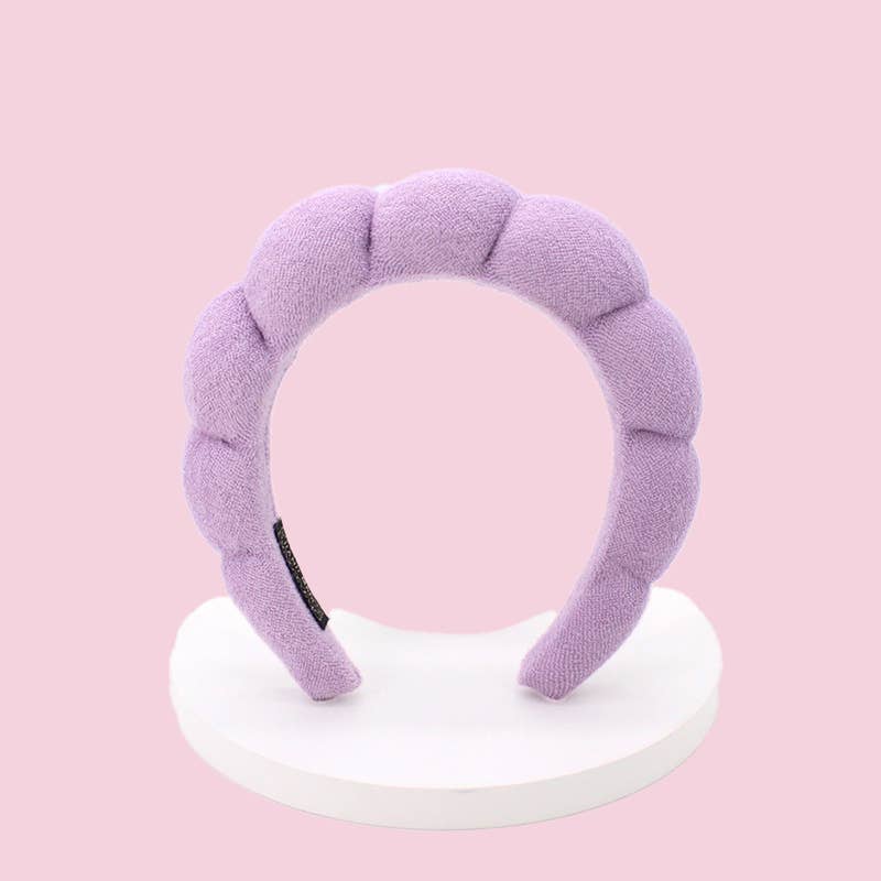 Terry Cloth Sponge Twist Headband