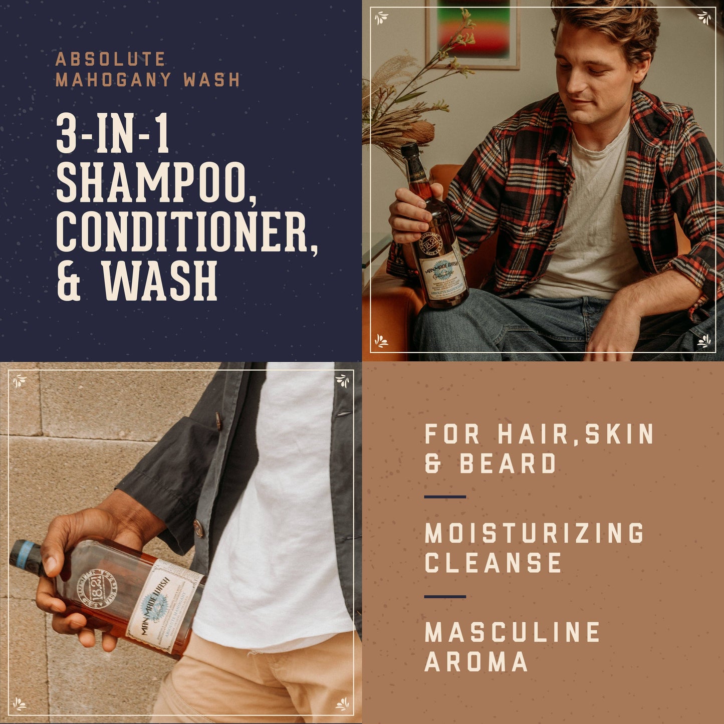 18.21 Man Made - Absolute Mahogany Man Made Wash