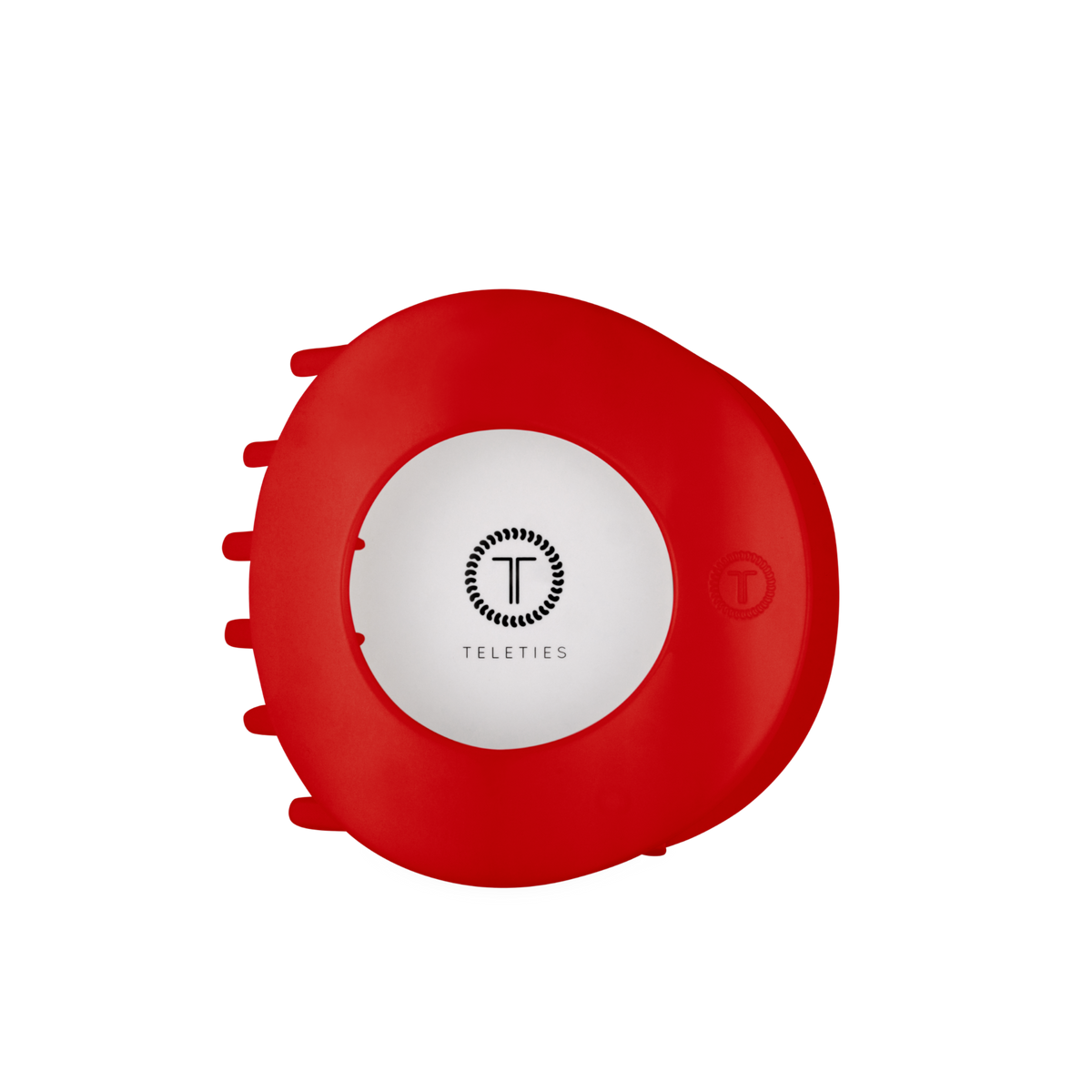 TELETIES - Red Carpet Ready | Large | Flat Circle Hair Clip