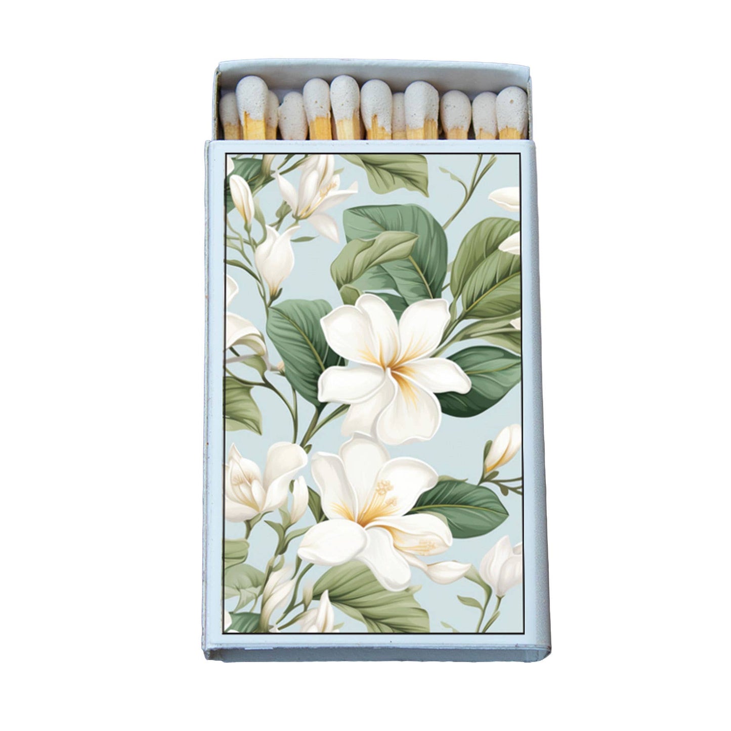 Matches • Flowers Plumeria • Home Decor for Candles