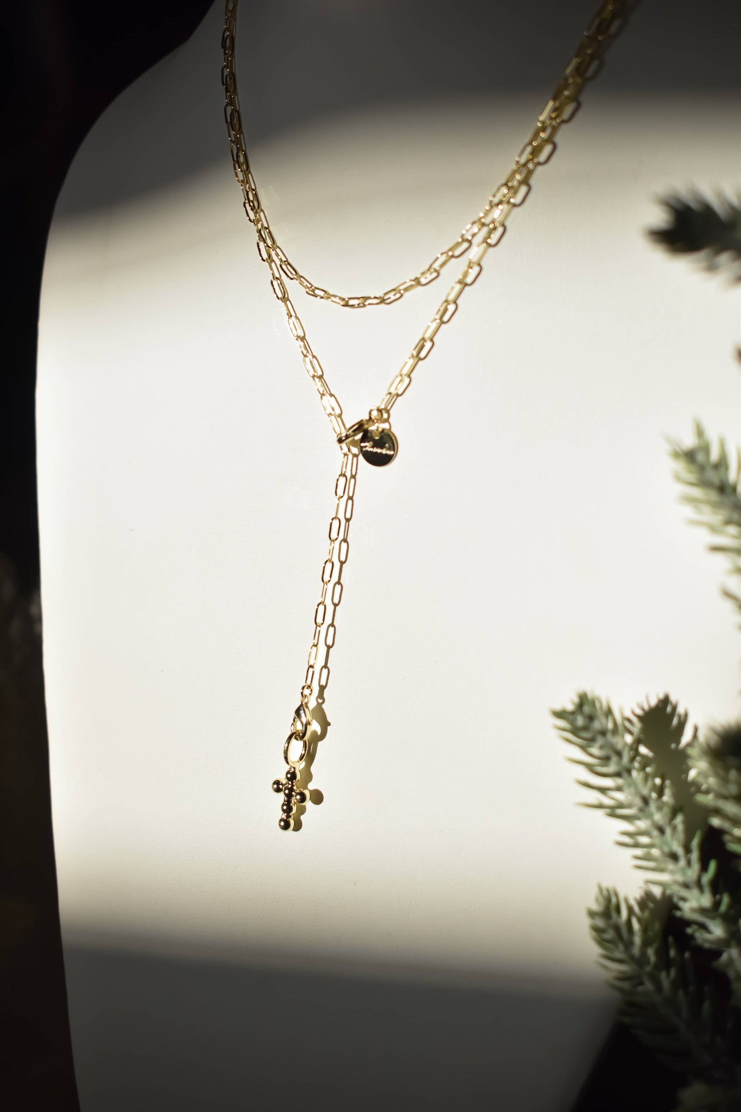 Mini Paperclip Halo Chain