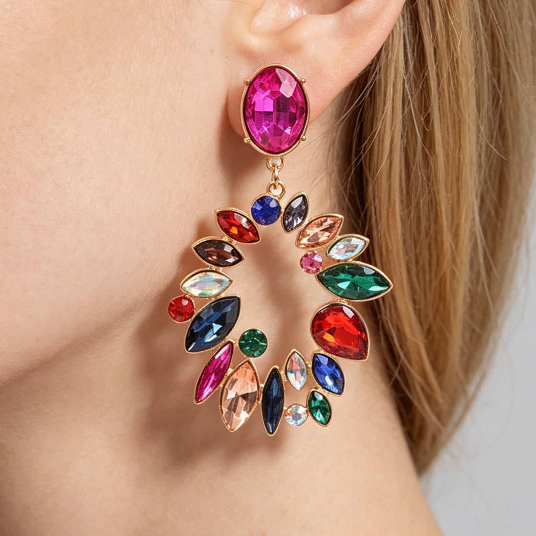 3AM BY H&D ACCESSORIES - Rhinestone Earring